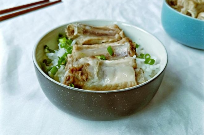 排骨蒸饭