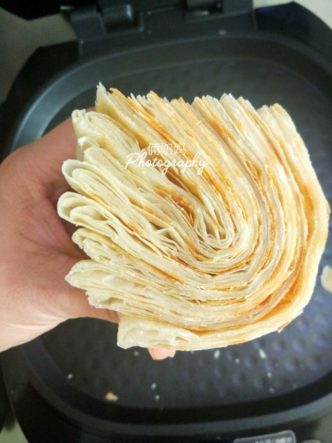 层次丰富薄如蝉翼家常基础烙饼