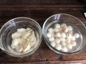 百合和莲子提前浸泡