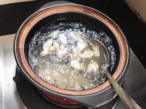 转小火熬煮半小时