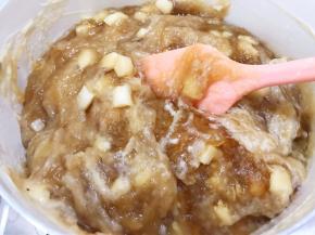 把后面倒入的粉浆搅拌均匀就可以了