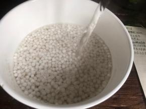 把西米烫洗一下