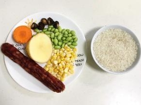 准备好需要的食材。