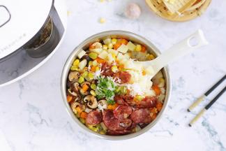 米饭粒粒分明，还能很好控制血糖，不长胖！