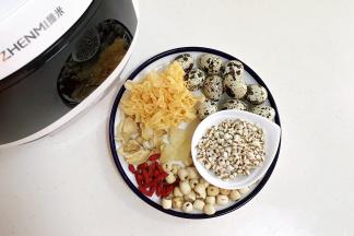 准备好需要的食材。