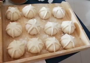 依次全部做好 二次发酵10分钟