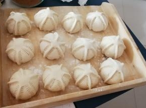 依次全部做好 二次发酵10分钟