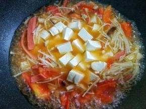 加豆腐。