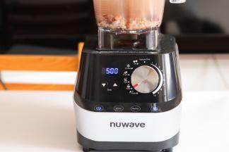 旋钮设定soup档5分钟开始破壁