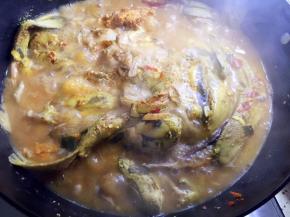 大火烧开后转中火炖半小时