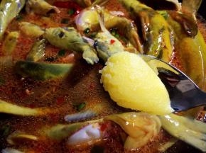 放入鸡油