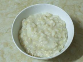 燕麦粥是这种熬到特别粘稠的状态的。