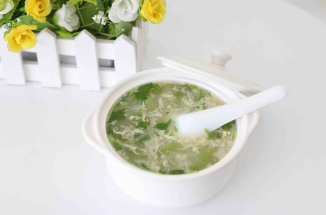 无油蔬菜汤：
