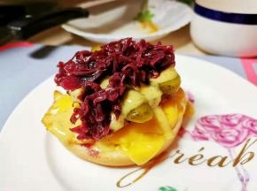 放上红椰菜