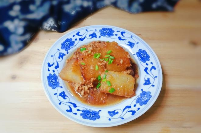 生抽肉末冬瓜