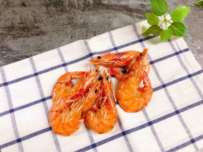 健康低脂小零食——烤虾干