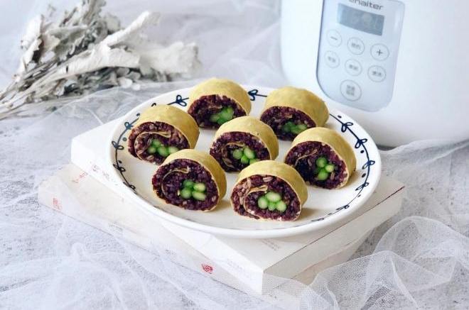 豆皮杂粮卷