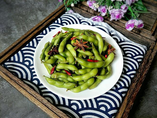 五香盐水毛豆