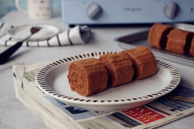 可可味小蛋糕卷