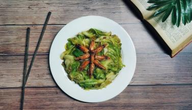 虾头油带出包菜的甜味