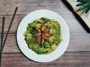 虾头油带出包菜的甜味