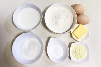 准备好需要的食材。