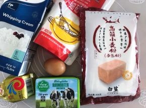 准备好全部食材
