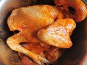 按摩好的鸡