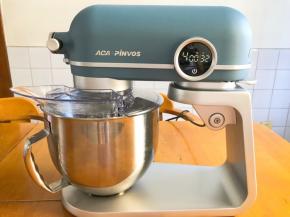 厨师机开起4档搅拌