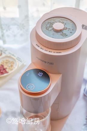 选择五谷功能，按启动开始制作，时间显示10分钟。