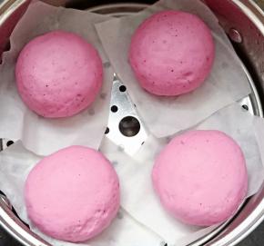 发至两倍大，水烧开后蒸20分钟。