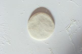 反面后按扁圆即可