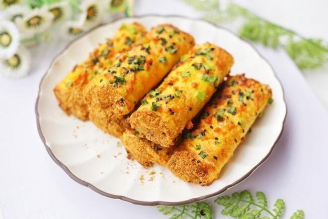 肉松芝士吐司卷