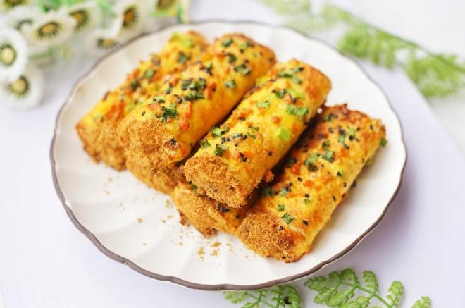 肉松芝士吐司卷