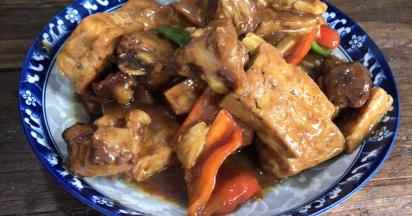 关火，出锅装盘