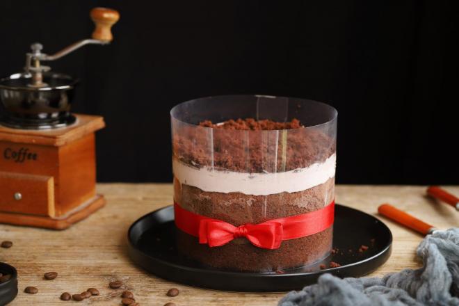 吃一口就爱上的爆浆奶盖可可蛋糕