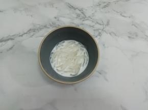 吉利丁用冷水泡软备用