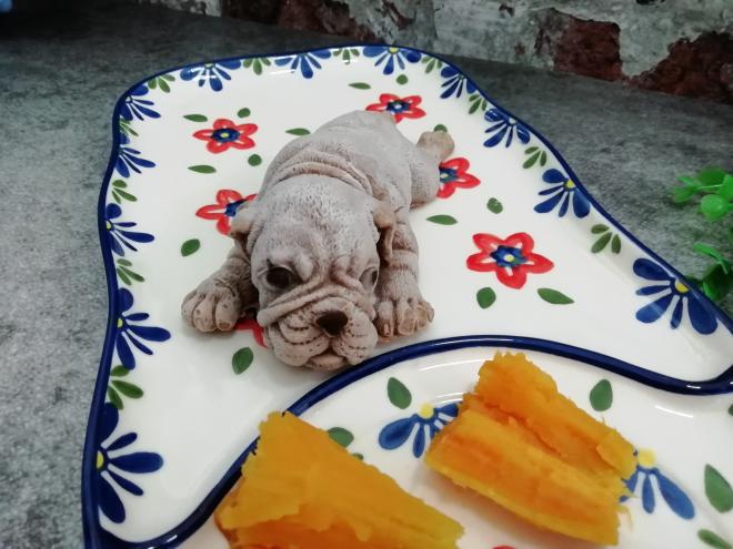 沙皮狗慕斯蛋糕