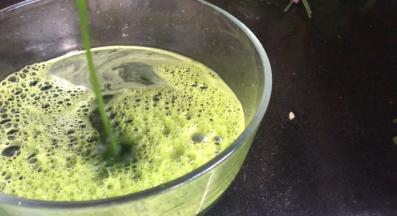 过滤掉渣质，取汁