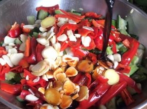 加入凉透了的酱油