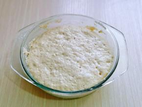 波兰种；150g牛奶，150g高筋面粉，1g酵母粉，搅拌均匀，密封好，入冰箱发酵一夜。(密封好，保持面团湿度)