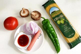 准备好需要的食材。