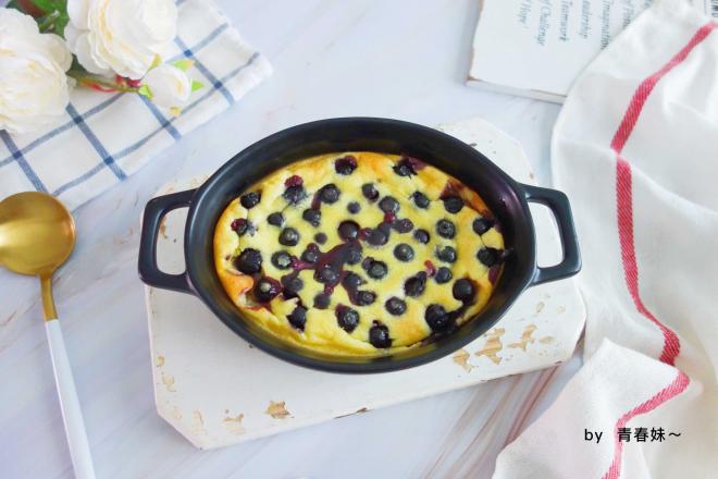 蓝莓爆浆蛋糕