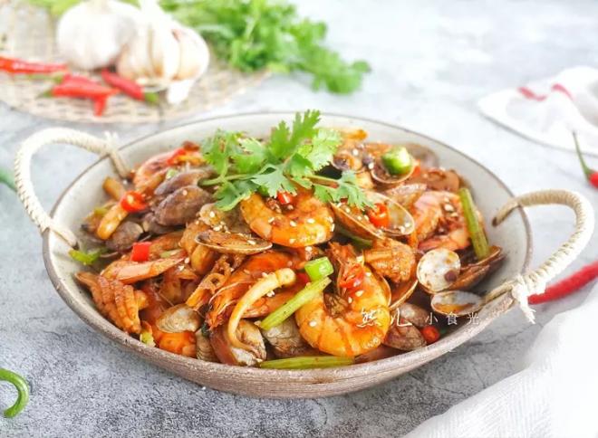麻辣香锅炒海鲜