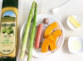 准备好需要的食材。