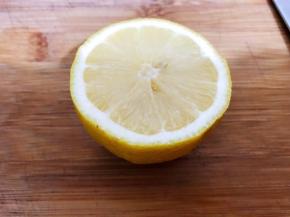 柠檬半个取汁