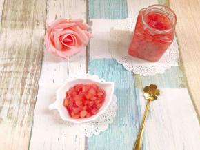 粉粉嫩嫩的蜜桃酱完成