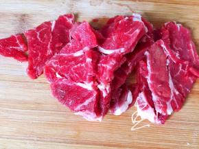 牛肉切片