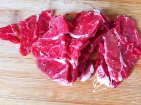 牛肉切片