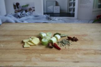 准备好辅助食材好。